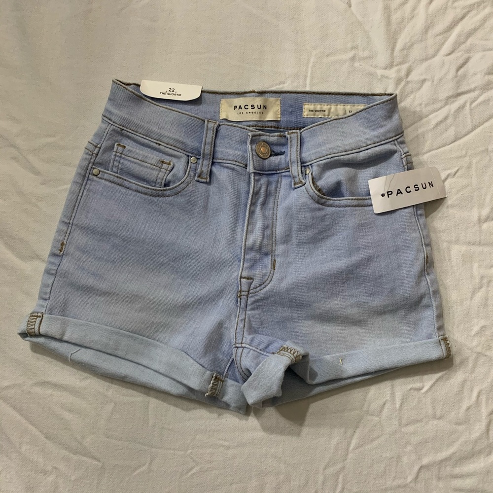 High Waisted Pacsun Jean shorts